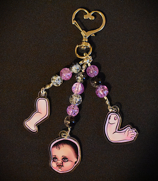 Doll Parts Keychain