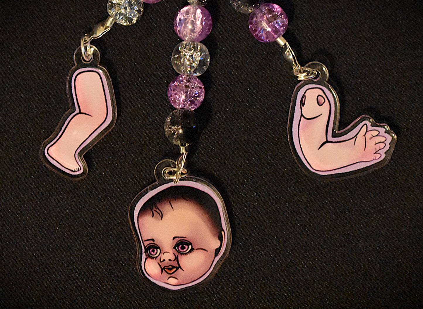 Doll Parts Keychain