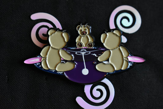 Cult Of Teddy Pin